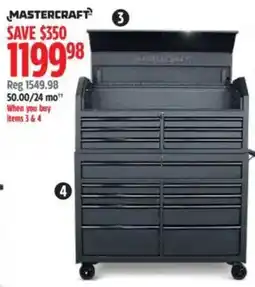 Canadian Tire Mastercraft tool chest offer