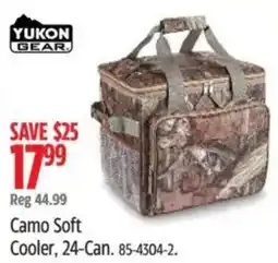 Canadian Tire Yukon Gear Camo Soft Cooler offer