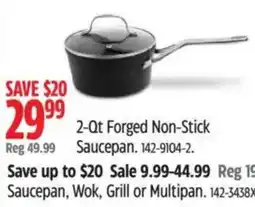 Canadian Tire 2-Qt Forged Non-Stick Saucepan offer