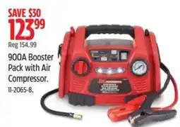 Canadian Tire Bosch 900A Booster Pack with Air Compressor offer