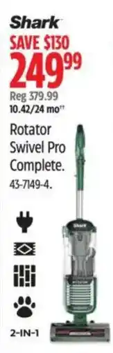 Canadian Tire Shark Rotator Swivel Pro Complete offer