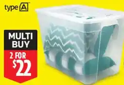 Canadian Tire type A storage bin offer