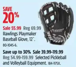 Canadian Tire Rawlings Playmaker Baseball Glove offer