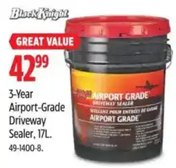 Canadian Tire Black Knight Airport-Grade Driveway Sealer offer