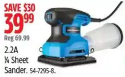 Canadian Tire Ryobi 1/4 Sheet Sander offer