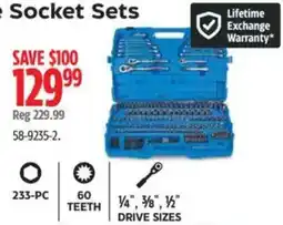 Canadian Tire Socket Sets offer
