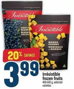 Marché Adonis Irresistible frozen fruits offer
