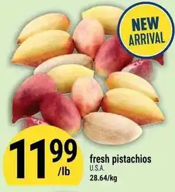 Marché Adonis fresh pistachios offer