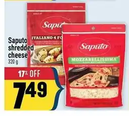 Marché Adonis Saputo shredded cheese offer
