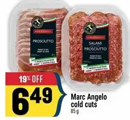 Marché Adonis Marc Angelo cold cuts offer