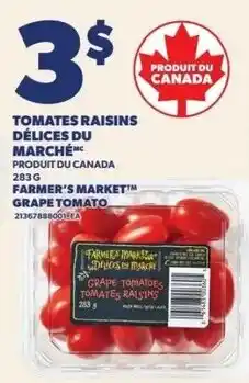 Provigo Farmer's Market grape tomato offer