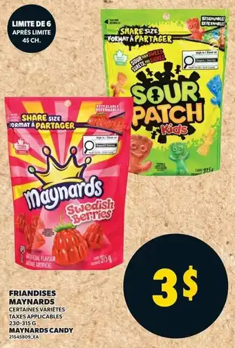 Provigo Maynards Swedish Berries offer