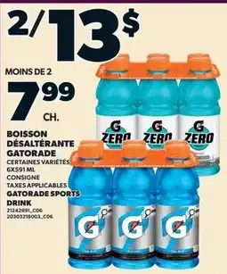 Provigo Gatorade sports drink offer