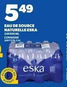 Provigo Eska eau de source naturelle offer