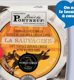IGA ALEXIS DE PORTNEUF CHEESE offer