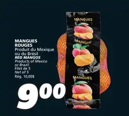 IGA RED MANGOS offer