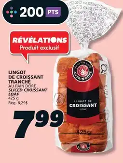 IGA AU PAIN DORÉ SLICED CROISSANT offer
