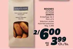 IGA SAVEURS DU FOUR DONUTS offer