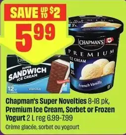 Chalo FreshCo Chapman's Super Novelties offer