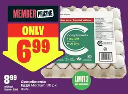Chalo FreshCo Compliments Eggs Medium offer