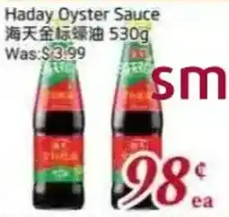 Tone Tai Supermarket Haday oyster sauce offer
