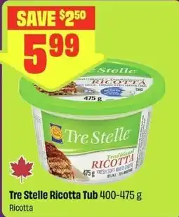 Chalo FreshCo Tre Stelle ricotta tub offer