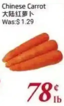 Tone Tai Supermarket Chinese Carrot offer