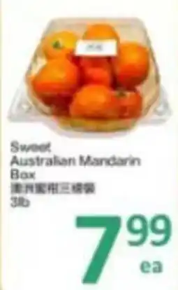 PriceSmart foods Sweet Australian Mandarin Box offer