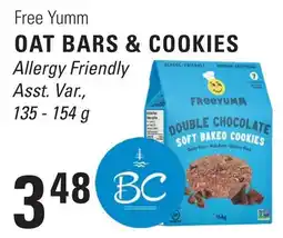 Askews Foods Free Yumm oat bars & cookies offer