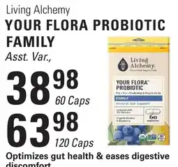 Askews Foods Living Alchemy your flora probiotic family offer