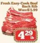 Nations Fresh Foods Fresh Easy-Cook Beef Back Rib offer