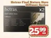 Nations Fresh Foods hetras diffuser series offer