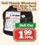 Nations Fresh Foods Deli Classic Montreal Old Style Beef offer