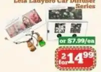 Nations Fresh Foods Lela Ladybro Car Diffuser Series offer