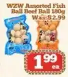 Nations Fresh Foods WZW assorted fish ball beef ball offer