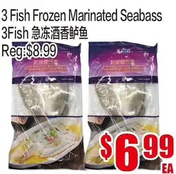 Fusion Supermarket 3Fish frozen marinated seabass offer