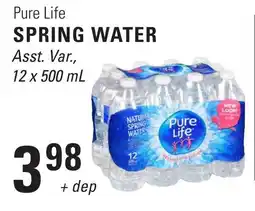 Askews Foods Pure Life spring water offer