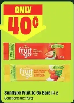 Chalo FreshCo SunRype fruit to go bars offer
