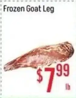 FreshLand Supermarket Frozen Goat Leg offer