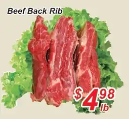 Golden Fresh Market Beef Back Rib offer