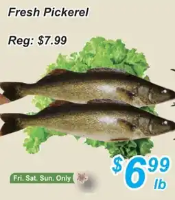 Golden Fresh Market Fresh Pickerel offer