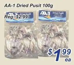Golden Fresh Market AA-1 dried pusit offer