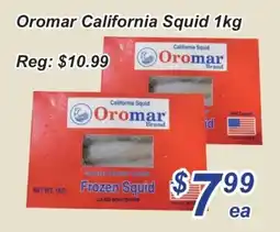 Golden Fresh Market Oromar california squid offer