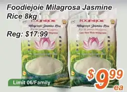 Golden Fresh Market Foodiejoie Milagrosa Jasmine Rice offer