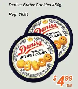 Golden Fresh Market Danisa butter cookies offer