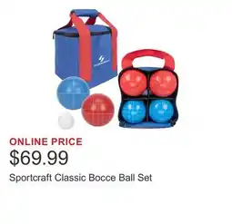 Costco Sportcraft Classic Bocce Ball Set offer