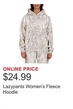 Costco Lazypants Women's Fleece Hoodie offer