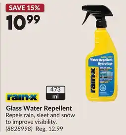 Princess Auto Glass Water Repellent offer