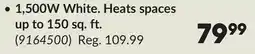 Princess Auto PEG Baseboard Heaters offer