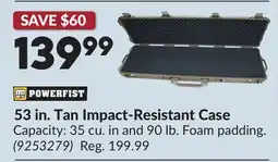 Princess Auto 53 in. Tan Impact-Resistant Case offer